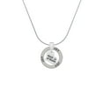 thumbnail image 2 of Delight Jewelry Silvertone Small Maid of Honor Heart Joy Ring Charm Necklace, 18", 2 of 4