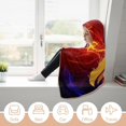 thumbnail image 6 of Preston-Playz Wearable Blanket Hoodie, Multi-size Hooded Blanket, Warm Cozy Wearable Blanket with Hood 40"x50", 6 of 8