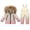 Pink, variant on Atogsazn Toddler Baby Girls Windproof Clothes Set Kids Full Zip Jacket & Pants Ski Suit Winter Snowsuit Blue 3-4 Years Fashion
