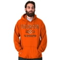 thumbnail image 2 of Colorado Stenciled C Flag Distressed Hoodie Sweatshirt Women Men Brisco Brands L, 2 of 2