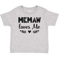 thumbnail image 3 of Inktastic My Memaw Loves Me Boys or Girls Baby T-Shirt, 3 of 5