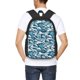 thumbnail image 4 of Balery Ocean Waves Mochila para hombre y mujer - Tela Oxford 600D resistente - Gran capacidad, resistente al agua, ideal para la escuela, viajes y senderismo, 4 of 6