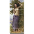 thumbnail image 1 of Ceramic Tile Mural-William Bouguereau Nudes 24. 18" w x 42" h using (21) 6 x 6 ceramic tiles, 1 of 3