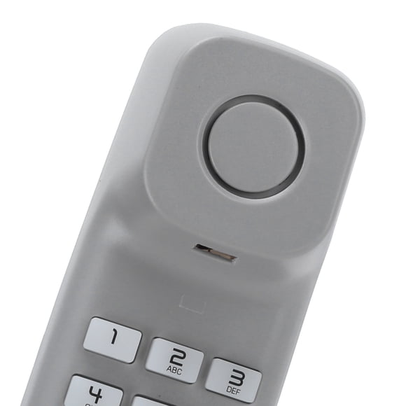 Teléfono Fijo, Teléfono Con Cable de Moda Respesta de Botón Transparente para la deicina para escritorio de inicio para mimbros de la familia