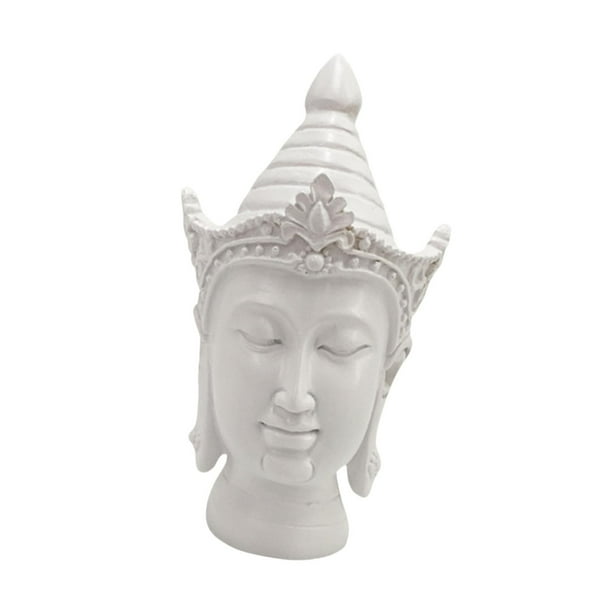 Decoración de la estatua de la cabeza de Buda Decoración de la casa Regalo de la casa Decoración del hogar Figurina del hogar para la sala de estar