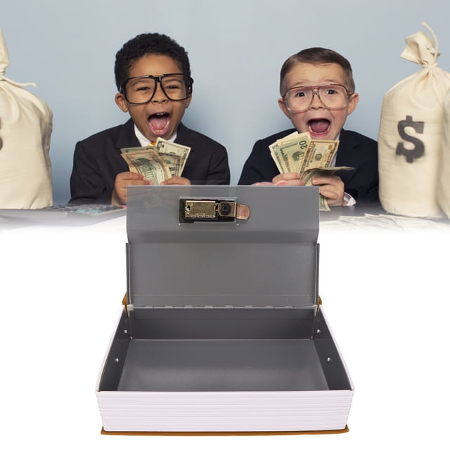 Libro Diversión Segura Caja De Almacenamiento Oculto Con Bloqueo De Combinación Por Dinero Tarjetas De Monedas Documentos De Identificación De Joyas Valores De Viaje