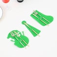 thumbnail image 4 of Ganfancp Combinación de Navidad Cuchillo y Tenedor Set Paño Cuchillo y Tenedor Cojín Navidad Hogar Hotel Decoración de La Mesa Rebajas Hoy Liquidación 11 Juegos de Cuchillo y Tenedor, 4 of 7