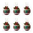 thumbnail image 1 of Bearachild 6 UNIDS Bola de Navidad Colgante Árbol Chimenea Escaparate de Pared Decoración Colgante de Navidad Temática Festiva Año Nuevo Fotografía Kits de decoración para fiestas tipo 3 Bearachild HA070109-03, 1 of 6