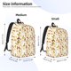 thumbnail image 2 of Balery Beer Bottles Mochila Clásica Impresa Básica para Viaje, Mochila Escolar Resistente al Agua, Mochila de Lona con Correas Ajustables-Medium, 2 of 5