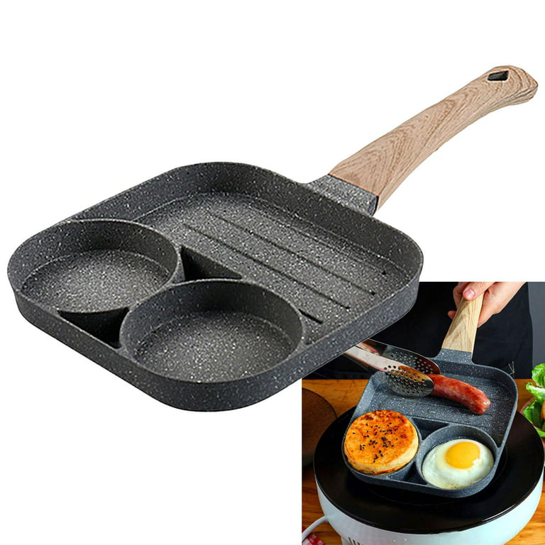 Pack Of 2 Mini Frying Pan, Mini Non-stick Pan, Fried Egg Pan, Egg Frying Pan,  Non-stick Omelet Pan With Insulating Protective Handle For Frying Eggs