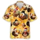 thumbnail image 2 of Camisa holgada de manga corta con estampado 3D de Animel divertido para hombre, estilo hawaiano, para vacaciones en la playa, estilo vintage, informal, de verano, 2 of 5