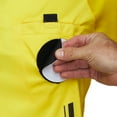 thumbnail image 7 of Murray Sporting Goods USSF Pro-Style Soccer Referee Jersey - Short Sleeve | Officials Short Sleeve Soccer Referee Shirt (Yellow, Large), 7 of 7