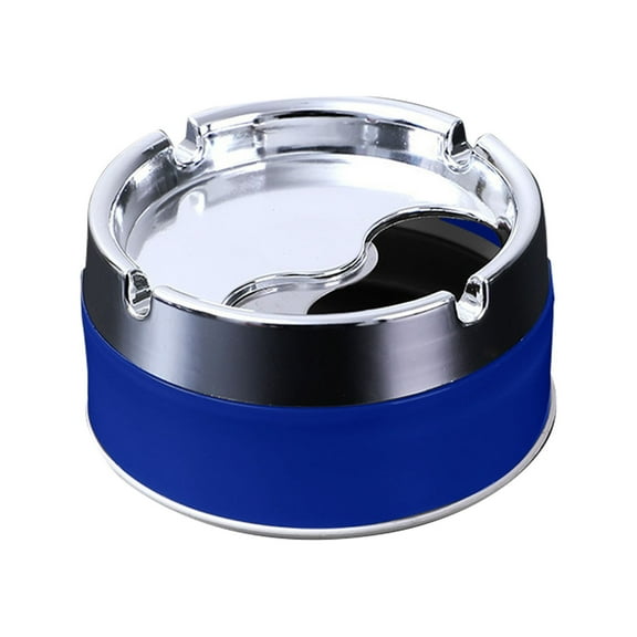 NCWSO Smokeless Ashtray for Outdoors Indoor Patio Household Living Room Ashtray Multifunctional Easy to Clean Car Ashtray Suitable for Patio Outdoor Home Office, B