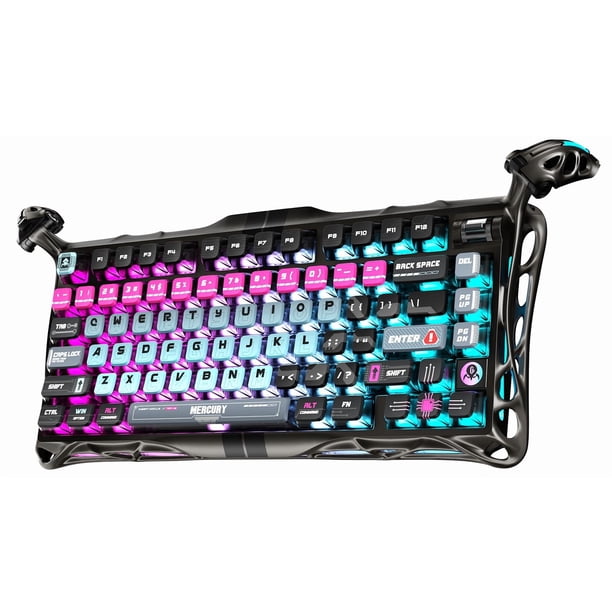 Teclado Gaming con Cable GravaStar Mercury V75 Pro HE RGB