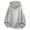 A52 Gray, variant on Men's Pullover Hoodie Sweatshirt Heavyweight Snap Button Neck Detail Long Sleeve Athletic Casual Solid Fleece Streetwear Tops Outwear for Fall Winter