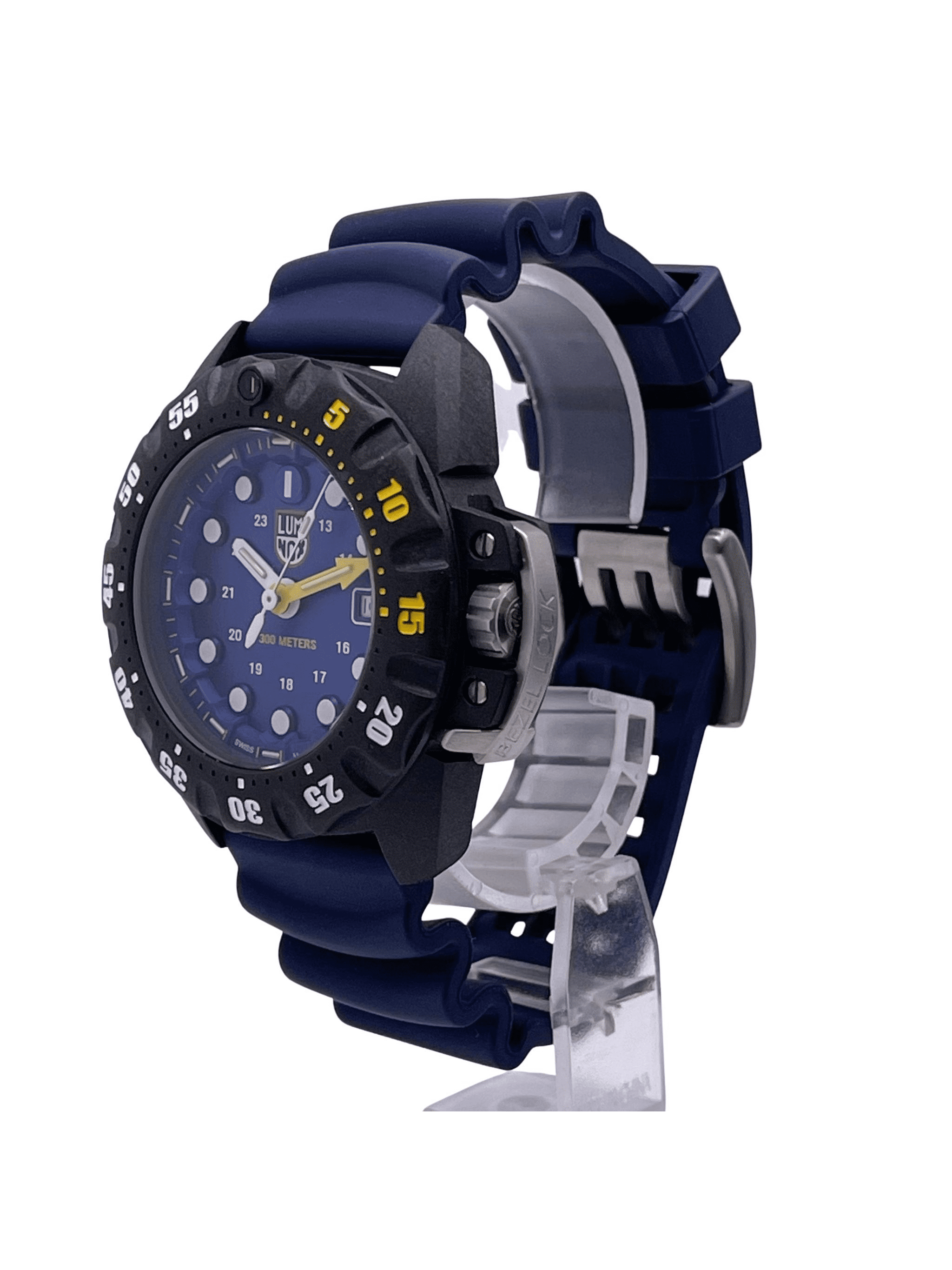 LUMINOX 腕時計 ダイバーウォッチ DEEP DIVE XS.1553 Luminox Men's Scott Cassell Diver Quartz Watch with Blue