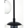 thumbnail image 5 of Baxter 7 Lights Black Pendant With Clear Glass, 5 of 7