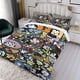 thumbnail image 3 of Felix Estético el Gato Conjunto de sábanas temático, trío de piezas, cómodo y amigable con la piel, diseño único, regalo de decoración para el hogar para familiares, amigos y fans,140cm *210cm, 3 of 6