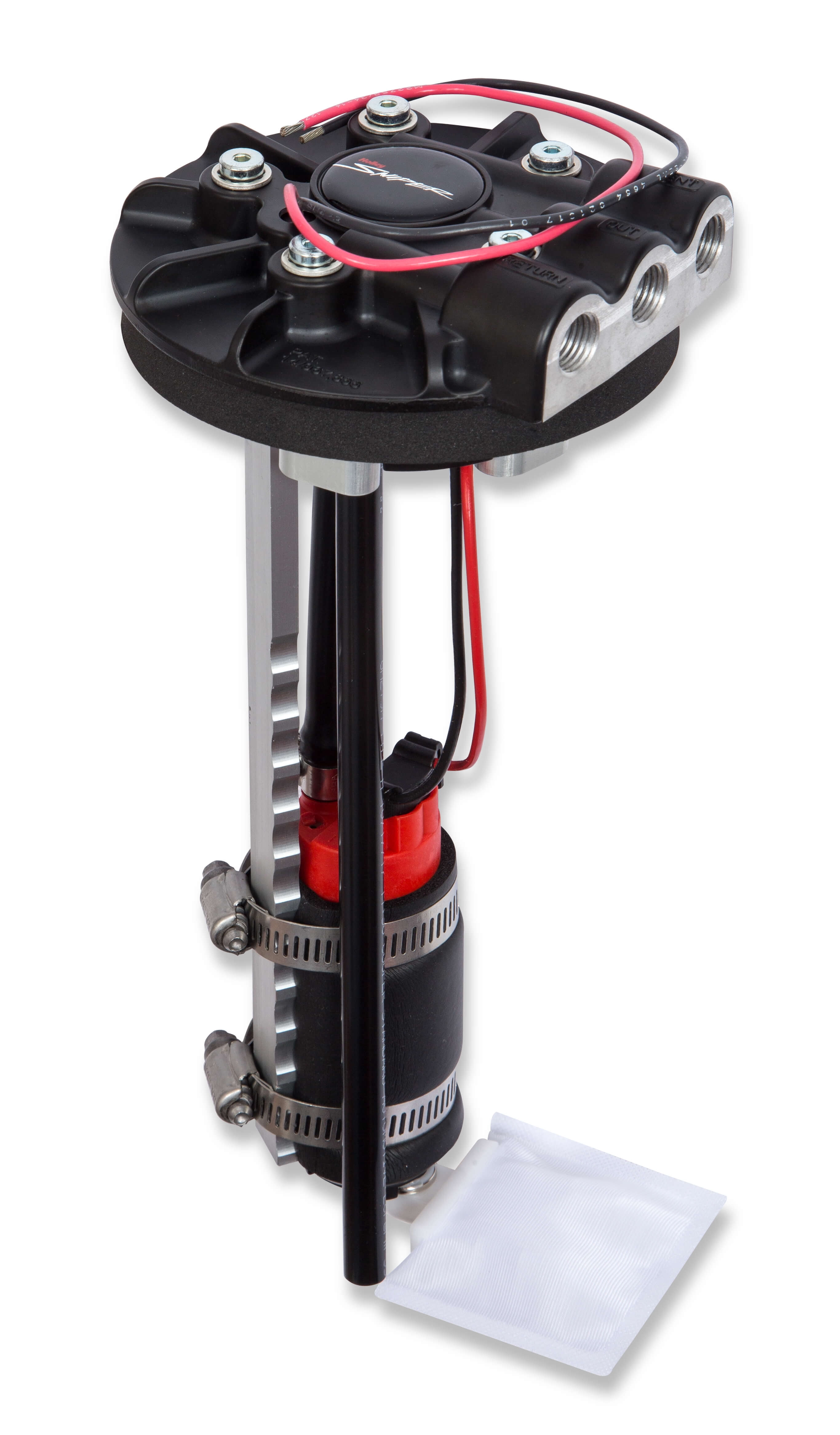 Sniper Motorsports 19-360 Fuel Pump Electric Gasoline; 340 LPH; 1/4