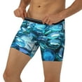thumbnail image 2 of Sigee Blue Kyanite for Men's Boxer Briefs,Moisture Wicking and Breathable Large, 2 of 9