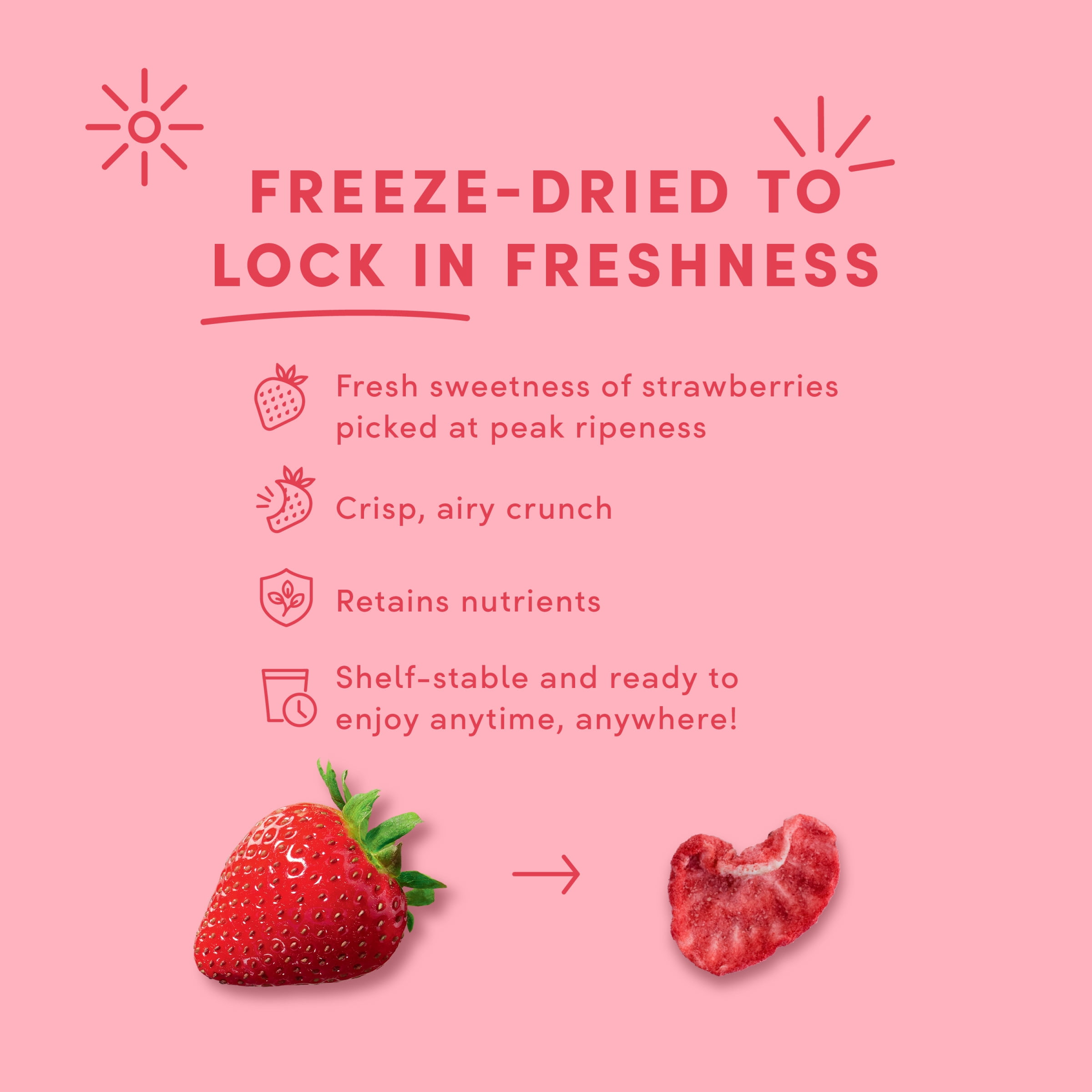 Tru Fru Freeze Dried Strawberries in Dark & White Chocolate, 1.7 oz