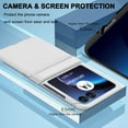 thumbnail image 2 of Compatible Motorola Razr Plus Case 2023 with Hinge Protection,Motorola Razr+ 2023 Case Thin,Cute Hard PC Protective Phone Case for Motorola Razr 40 Ultra Case New Moto Razr Plus 2023 Case White, 2 of 13