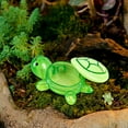 thumbnail image 4 of Koiauber 100 Pcs Luminous Mini Turtle Figurines Glow in The Dark Resin Turtles with Storage Box Cute Fairy Garden Landscape Decoration, 4 of 8