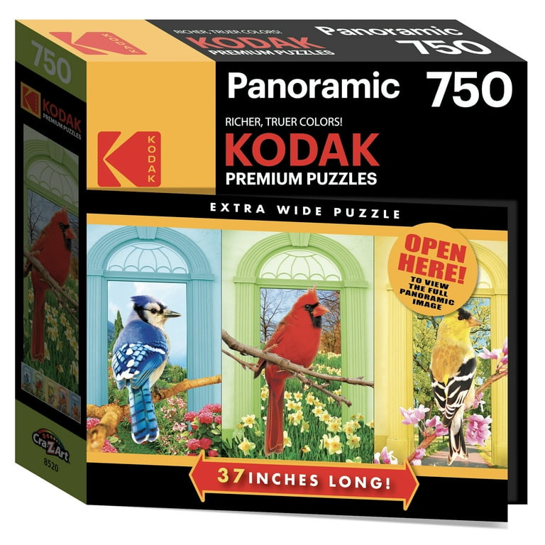 Cra-Z-Art Kodak 750-Piece The Aviary Panoramic Jigsaw Puzzle