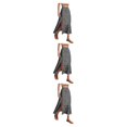 thumbnail image 3 of Sonducket larga dividida Estética Vacaciones Moda Primavera Verano Ropa Club Banquete Disfraces Accesorios Negro XXL Type1 NO1, 3 of 6
