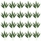 thumbnail image 1 of 100pcs de hojas de bambú simuladas de 100 unids bambú ramas doméstico adorno decorativo, 1 of 5