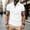 White, variant on Men's Casual Short Sleeve Button-Down Shirt, Solid Color, Breathable Fabric