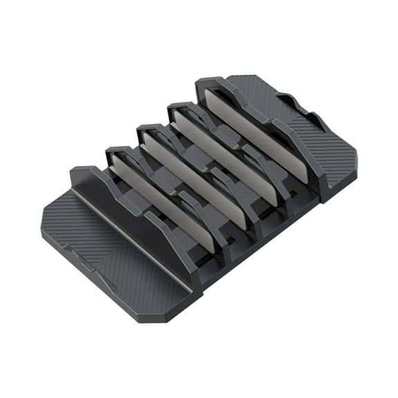 Laptop Stand Modern Vertical Laptop Accessory Rack Multi Layer Storage Holder Durability Anti Slip