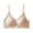 Khaki, variant on Seamless Bras for Women Wireless Smoothing Cutout Bralettes No Underwire Spaghetti Straps Everyday Bras,M,Khaki
