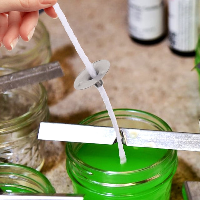 OUNONA 1Jgo Largas De Para Fabricación De Velas Con Soporte Para Manualidades