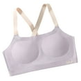 thumbnail image 3 of LRen Training Bras for Girls 6-7 Lightweight Soft Comfy Training Bras Girl Seamless Cami Bralettes Solid Color Light Padded Yoga Crop Top, 3 of 6