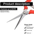 thumbnail image 3 of 96mm Red Stainless Steel and ABS Plastic Spring Garden Pruning Shears Kit, 3 of 5