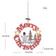 thumbnail image 4 of Billuyoard Colgante de Navidad para colgar en la pared de la puerta, decoración navideña hueca, fiesta temática, festival, ambientes, decoración Kits de decoración para fiestas Anciano Billuyoard HA069348-01, 4 of 6