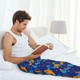 thumbnail image 5 of Zufioo Colorful Yin Yang Mens Pajama Pants Sleep & Lounge Pants Sleepwear Pants(Available in Big & Tall)-Small, 5 of 6