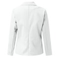 thumbnail image 4 of QHFBli Womens Casual Blazers Open Front Long Sleeve Work Office Suit Jackets Blazer, 4 of 5