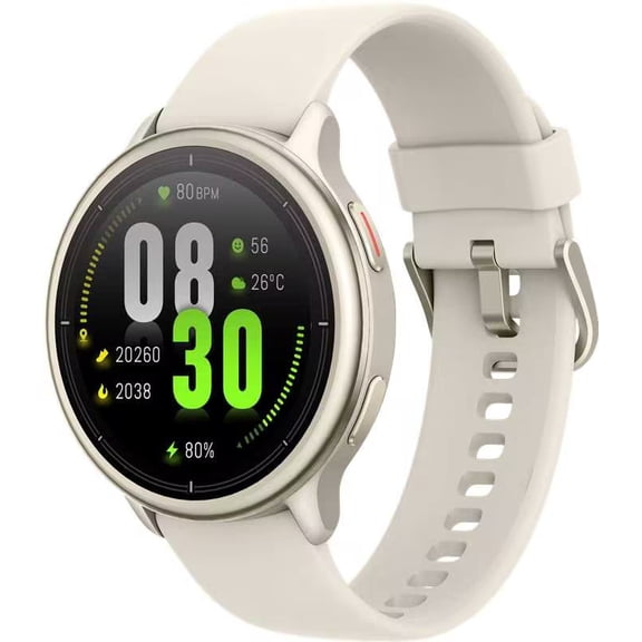 Smart Watch for Men Women(2 Bands), Smartwatch Fits for Android and IPhone with Alexa, 1.8" HD Fitness Tracker Watch, Bluetooth Calls/Answer, 130 Plus Sports Mode, IP68 Waterproof, for Gift Off White