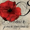 thumbnail image 2 of PI Studio 15x15 Gold Ornate Wood Framed with Double Matting Museum Art Print Titled - Amour Toujours, 2 of 4