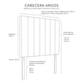 thumbnail image 5 of Cabecera Matrimonial Dicasa Argos Crema, 5 of 5