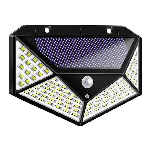 Luz exterior solar LED CL-100 con sensor de movimiento