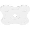 thumbnail image 2 of 40"OD x 6"ID x 14"C x 1"P Luna Architectural Grade PVC Contemporary Ceiling Medallion, 2 of 11