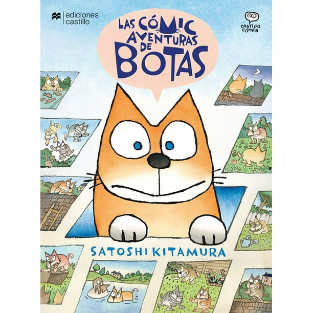 Libro Las Comics Aventuras De Botas Tapa Blanda, Autor Satoshi Kitamura, Editorial Ediciones Castillo