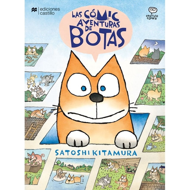 Libro Las Comics Aventuras De Botas Tapa Blanda, Autor Satoshi Kitamura, Editorial Ediciones Castillo