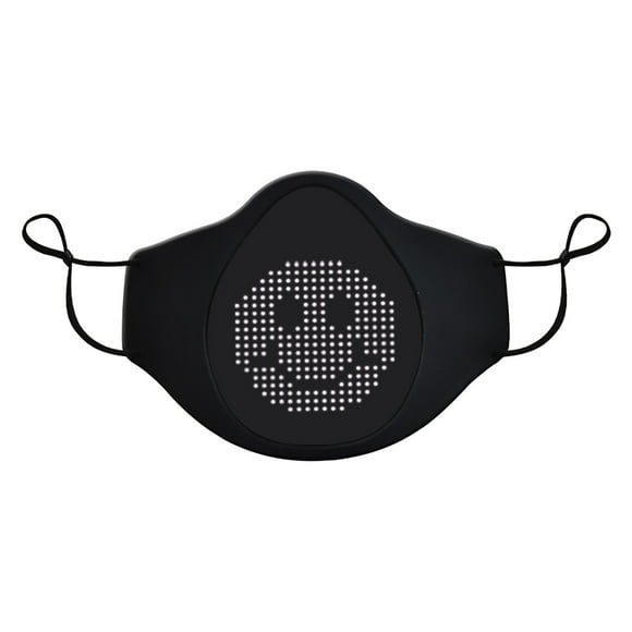 Masquerade Halloween LED Optical Fiber APP Luminous Mask Luminous Mask