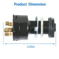 thumbnail image 3 of LABLT Ignition Key Switch 4-Pin Replacement for Golf Cart Club Car DS Gas 1996-newer 101826301 1012505, 3 of 5