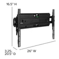 thumbnail image 5 of Flash Mount Soporte De Pared Para Tv De Movimiento Completo, 5 of 5