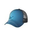 thumbnail image 7 of Disketp Butterflies And Waterlily In Water Print Trucker Hat Men Women - Mesh Baseball SnapBack Cap, 7 of 7